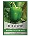 Photo California Wonder Bell Seeds for Planting Garden Heirloom Non-GMO Seed Packet with Growing and Harvesting Peppers Instructions for Starting Indoors for Outdoor Vegetable Garden by Gardeners Basics review
