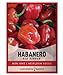 Photo Red Habanero Pepper Seeds for Planting 100+ Heirloom Non-GMO Habanero Peppers Plant Seeds for Home Garden Vegetables Makes a Great Gift for Gardeners by Gardeners Basics review