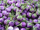 Purple Thai Mini Round Aubergine 30 ++ Graines Photo, nouveau 2024, meilleur prix 10,98 € examen