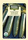 Seeds of Change 5800 Dark Star Zucchinie, Green Photo, new 2024, best price $7.99 review