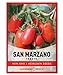 Photo San Marzano Tomato Seeds for Planting Heirloom Non-GMO Seeds for Home Garden Vegetables Makes a Great Gift for Gardening by Gardeners Basics review