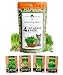 Photo 3200+ Cat Grass Seeds - Catnip Seeds, Alfalfa Seeds, Oat Seeds, and Oat & Barley Mix - Grow Cat Grass for Indoor Cats - Cat Grass Seeds Bulk - Refill Cat Growing Grass Kit - Heirloom Herb Seed review