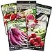 Photo Sow Right Seeds - Radish Seed Collection for Planting - Champion, Watermelon, French Breakfast, China Rose, and Minowase (Diakon) Varieties - Non-GMO Heirloom Seed to Plant a Home Vegetable Garden review