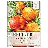 Seed Needs, Golden Detroit Beet (Beta vulgaris) Single Package of 250 Seeds Non-GMO Photo, new 2024, best price $5.85 review
