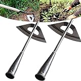 cdbz All-Steel Hardened Hollow Hoe,Garden Hoes for Weeding,Hollow Hoe for Gardening,Hoe Garden Tool,Garden Hoe for Backyard Weeding, Loosening, Farm Planting Photo, new 2024, best price $24.99 review