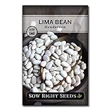 Sow Right Seeds - Henderson Lima Bean Seed for Planting - Non-GMO Heirloom Packet with Instructions to Plant a Home Vegetable Garden Photo, new 2024, best price $5.49 review