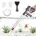 Photo STARROAD-TIM Fish Tank Gravel Cleaner Newly Upgraded Fish Tank Water Changer with Air Pressure Button Long Nozzle Water Flow Controller for Fish Tank Cleaning Gravel and Sand review