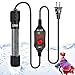 Photo Aquarium Heater Small Fish Tank Heater Submersible 25W 50W 100W, Precise Temperature Control with Intelligent Memory Function, External LED Digital Temp Controller Suitable for Betta Fish Turtle review