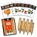 Photo Pepper Seeds for Garden Planting - 8 Non-GMO Heirloom Pepper Seed Packets, Wood Gift Box & Plant Markers, DIY Home Gardening Gifts for Plant Lovers review