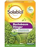 Solabiol Buchsbaum Dünger, 100% organisches Buchsbaumdünger Granulat mit Wurzelaktivator Osiryl, 1,5 kg Foto, neu 2024, bester Preis 11,99 € Rezension