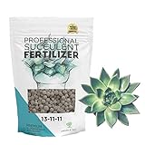 Leaves and Soul Succulent Fertilizer Pellets |13-11-11 Slow Release Pellets for All Cactus and Succulents | Multi-Purpose Blend & Gardening Supplies, No Fillers | 5.2 oz Resealable Packaging Photo, new 2024, best price $10.88 ($2.09 / Ounce) review