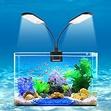 WEAVERBIRD LED Aquarium Beleuchtung X7 Gemini Clip-on Fisch Tank Licht 15W 32 LED Lampe Weiß Aquarium Gepflanzt Clip Lampe Foto, neu 2024, bester Preis 16,99 € Rezension