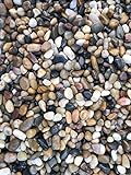 12 Pounds River Rock Stones, Natural Decorative Polished Mixed Pebbles Gravel,Outdoor Decorative Stones for Plant Aquariums, Landscaping, Vase Fillers Photo, new 2024, best price $25.99 review
