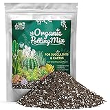 Sprout N Green Organic Potting Mix for Succulents Cactus, 2 Quarts Indoor Plants Soil, for Bonsai, Flowers, Vegetables, Herbs, Orchid, Premixed House Garden Grow Soil Blend Formulated with Fertilizer Photo, new 2024, best price $6.49 review