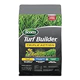 Scotts Turf Builder Triple Action1 - Combination Weed Control, Weed Preventer, and Fertilizer, 33.94 lbs., 12,000 sq. ft. Photo, new 2024, best price $76.00 review