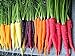 Photo 500+ Rainbow Carrot Seeds to Grow - Colorful Blend of Exotic Colored Carrots. Edible Vegetables. Made in USA review
