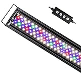 hygger Advanced Full Spectrum LED Aquarium Light with 24/7 Lighting Cycle 6 Colors 5 Intensity Customize Fish Tank Light for 48-54 in Freshwater Planted Tank with Timer Photo, new 2024, best price $67.99 review