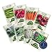 Photo Organic Winter Vegetable Seeds, Heirloom Seed Set with Vegetable Seeds for Planting Home Garden, Includes Radish, Broccoli, Peas, Kale, Beets, Beans, Cauliflower, and Carrot Seeds - Môpet Marketplace review