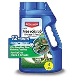 BioAdvanced 701900B 12-Month Tree and Shrub Protect and Feed Insect Killer and Fertilizer, 4-Pound, Granules Photo, new 2024, best price $25.99 review