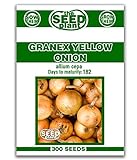 Granex Yellow Onion Seeds - 300 Seeds Non-GMO Photo, new 2024, best price $1.59 ($0.01 / Count) review