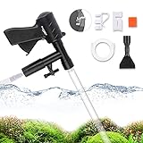 FREESEA Fish Tank Gravel Cleaner: Aquarium Siphon Vacuum Gravel Cleaner with Algae Scraper Water Flow Controller 5 in 1 Quick Water Changer for Fish Tank Gravel Sand Cleaning Photo, new 2024, best price $18.99 review