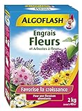 ALGOFLASH Engrais Fleurs et Arbustes à Fleurs, 2 kg, FLE2N Photo, nouveau 2024, meilleur prix 9,99 € examen
