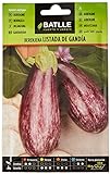 Batlle Gemüsesamen - Gestreifte Gandía Aubergine (190 Samen) Foto, neu 2024, bester Preis 8,96 € (89,60 € / 10g) Rezension