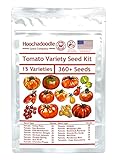 Heirloom Tomato Variety Seed Kit - 15 Tomato Variety - 360+ Seeds by Hoochadoodle Seed Company- Individually Resealable for Long-Term Storage Photo, new 2024, best price $18.99 review
