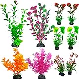 Nothers 10 Premium Fish Tank Accessories or Fish Tank Decorations ,a Variety of Sizes and Styles of Aquarium Plants or Aquarium Decorations,Including Large, Medium and Small Fish Tank Plants Photo, new 2024, best price $6.98 review