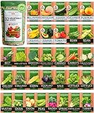 16,000 Heirloom Seeds for Planting Vegetables and Fruits - 32 Variety, Non-GMO Survival Seed Vault Photo, new 2024, best price $39.99 ($0.00 / Count) review