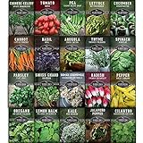 Survival Garden Seeds Apartment Kit Seed Vault - Non-GMO Heirloom Survival Garden Seeds for The Urban Homestead - Container Friendly Vegetables for Growing on Your Patio, Porch, or Any Small Space Photo, new 2024, best price $24.99 review