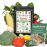 Survival Seeds by Family Sown – 15,000 Non GMO Heirloom Seeds, Naturally Grown Herb Seeds & Seeds for Planting Vegetables and Fruits, Perfect Vegetable Garden Seed Starter Kit Photo, new 2024, best price $34.95 review