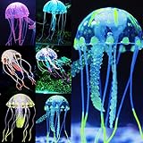 Uniclife 6 Pcs Glowing Jellyfish Ornament Decoration for Aquarium Fish Tank Photo, new 2024, best price $9.99 ($1.66 / Count) review