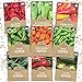 Photo Organic Hot Pepper Seeds Variety Pack - 9 Unique Packets Non-GMO USDA Certified Organic Sweet Yards Seed Co review