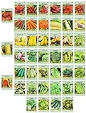 Set of 43 Assorted Vegetable & Herb Seeds - 43 Varieties - Create a Deluxe Garden All Seeds are Heirloom - 100% Non-GMO by Black Duck Brand Photo, new 2024, best price $19.99 ($0.46 / Count) review