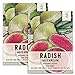 Photo Seed Needs, Watermelon Radish (Raphanus sativus) Twin Pack of 500 Seeds Each Non-GMO review