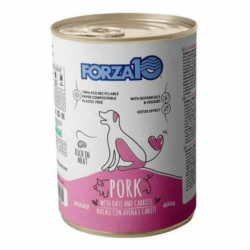 Корм из свинины с овсом и морковью Forza 10 Maintenance Pork 0,4 кг фото