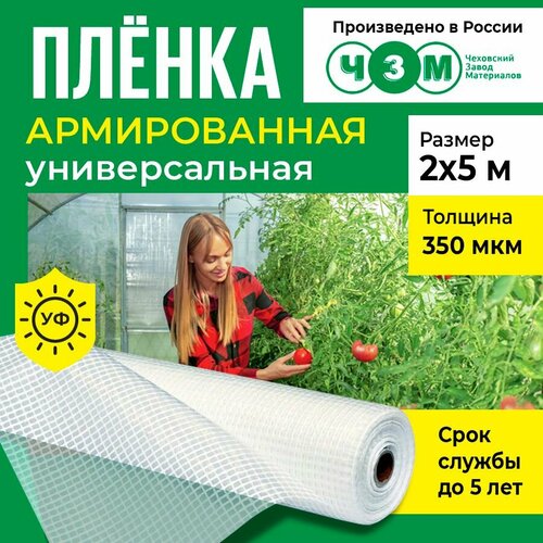 Пленка армированная универсальная 350 мкм, 2х5 м фото