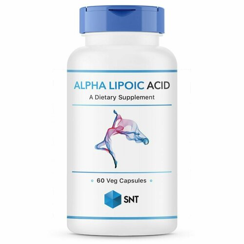 Альфа липоевая кислота SNT Alpha Lipoic Acid 600 мг 60 капсул витамины для похудения и печени фото