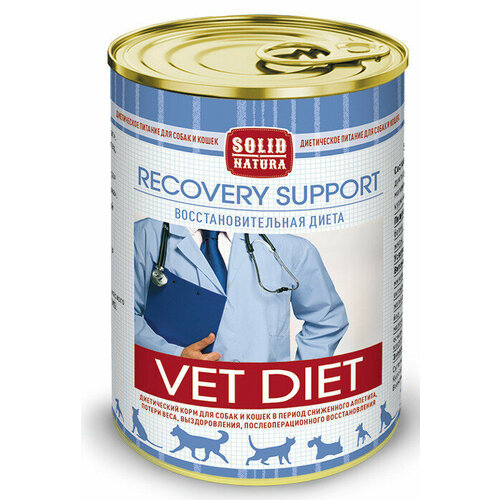 Solid Natura VET Recovery Support диета для кошек и собак влажный 0,34 кг (12 шт в уп) фото