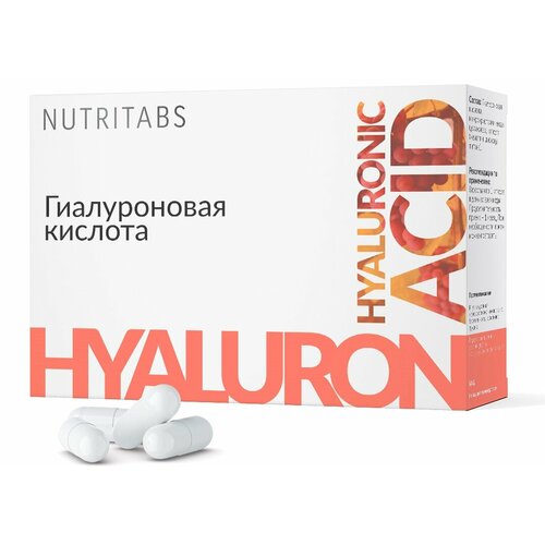 Гиалуроновая кислота для суставов и увлажнения кожи , Hyaluronic Acid NUTRITABS фото