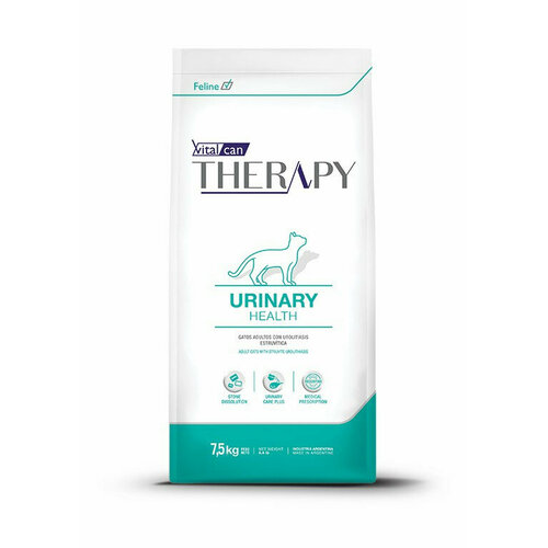 Vitalcan Therapy Feline Urinary Care сухой корм для взрослых кошек, при МКБ, с курицей - 7,5 кг фото