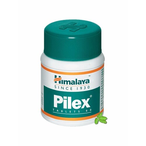 Pilex (Пайлекс), средство от геморроя и тромбофлебита, 60 т./ Himalaya Herbals / Himalaya / Гималая фото