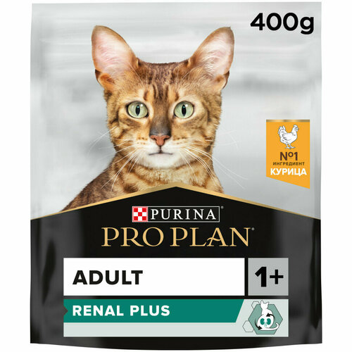 Pro Plan Cat Adult сухой корм для взрослых кошек с курицей - 400 г фото