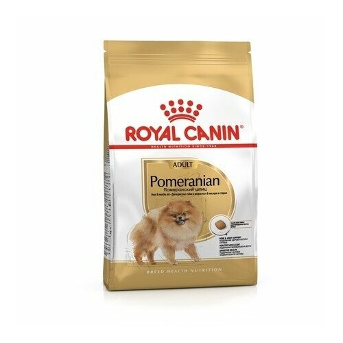 Корм сухой Royal Canin Pomeranian Adult для взрослых собак породы Померанский Шпиц от 8 месяцев, 500 г фото