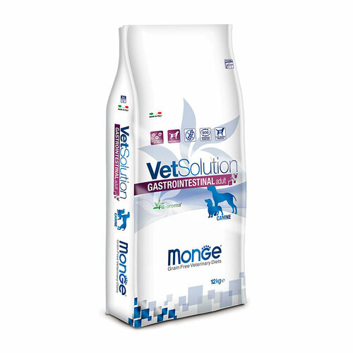 Monge VetSolution Dog Gastro диета для собак Гастроинстестинал 12 кг фото