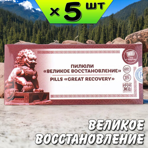 Великое восстановление пилюли для повышения уровня гемоглобина в крови и нормализации менструального цикла, 5 упаковок, Ли Вест фото