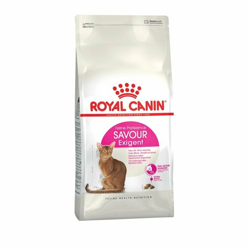 Корм для кошек Royal Canin Savour Exigent сухой сбалансированный для привередливых взрослых кошек от 1 года, 0.4 кг фото