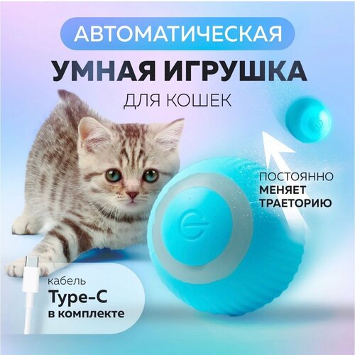 Игрушка для кошек умный мяч фото