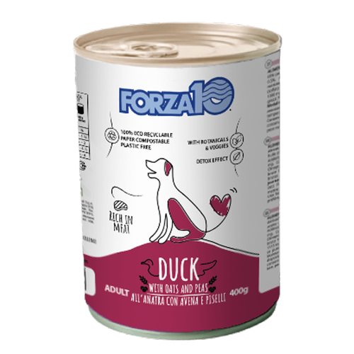 Корм из утки с овсом и горохом Forza 10 Maintenance Duck 0,4 кг фото